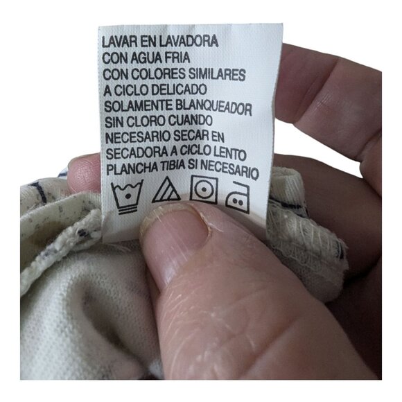 Grand Slam Mens XL Performance Golf Polo Shirt Golf Ball Print Blue Beige - Picture 10 of 11